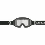 Scott Primal Enduro Goggles with black frame and clear lens for mountain biking and motocross.
