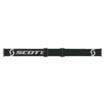 Scott Primal Enduro Goggles strap featuring the Scott logo on a black background, designed for motocross and enduro riding.
