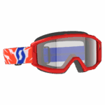 Scott Primal Goggles - Red - Clear Lens