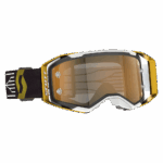 Scott Prospect 2.0 AMP Chrome Goggles - Black Gold - Gold Chrome Lens
