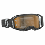 Scott Prospect 2.0 AMP Chrome Goggles - Black White - Gold Chrome Lens