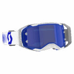 Scott Prospect 2.0 AMP Chrome Goggles - Doppler White Blue - Blue Chrome Lens