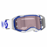 Scott Prospect 2.0 AMP Goggles - White Blue - Rose Lens