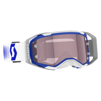 Scott Prospect 2.0 AMP Goggles - White Blue - Rose Lens