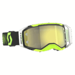 Scott Prospect 2.0 Chrome Goggles - Black Neon Yellow Strap - Yellow Chrome Lens
