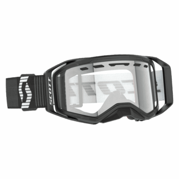 Scott Prospect 2.0 Enduro Goggles - Black White - Clear S0 Lens