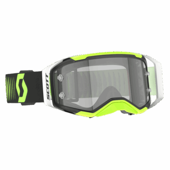 Scott Prospect 2.0 LS MX Goggles - Black - Neon Yellow - Light Grey