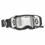 Scott Prospect 2.0 WFS Goggles - Black White Strap - Clear Lens