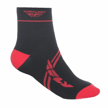 FLY Racing Action Socks - Red Black