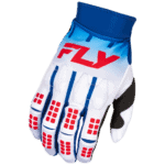 FLY Racing Evo 2025 DST Gloves - Red White Blue