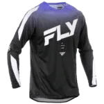 FLY Racing Evo 2025 DST Jersey - Black - White - Purple - Front