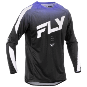 FLY Racing Evo 2025 DST Jersey - Black - White - Purple - Front