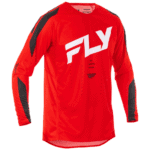 FLY Racing Evo 2025 DST Jersey - Red - White - Black - Front