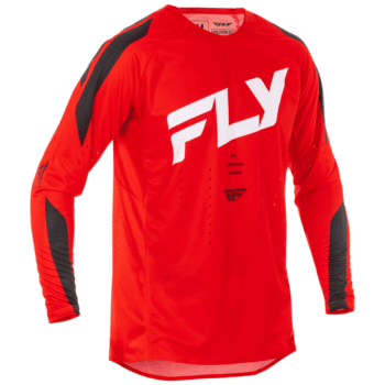 FLY Racing Evo 2025 DST Jersey - Red - White - Black - Front