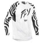 FLY Racing Evo 2025 DST Jersey - White - Black - Front