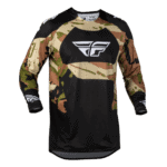 FLY Racing Evolution 2027 DST Hunt Jersey - Black - Camo - Front