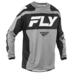 FLY Racing F-16 2025 Jersey - Black - White - Front