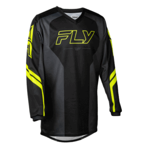 FLY Racing F-16 2027 Raze Jersey - Black - Grey - Front