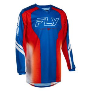 FLY Racing F-16 2027 Raze Jersey - Red - White - Blue - Front