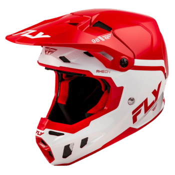 FLY Racing Formula CC Objective Helmet - Red - White