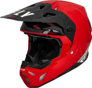 FLY Racing Formula CP Slant Helmet - Red - Black - White