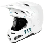 FLY Racing Formula S Solid Carbon Helmet - White