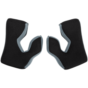 FLY Racing Formula and Formula S Cheek Pads - Black - Cool Grey