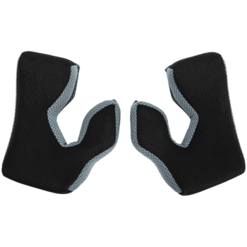FLY Racing Formula and Formula S Cheek Pads - Black - Cool Grey