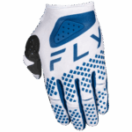 FLY Racing Kinetic 2025 Centre Gloves - Navy - White - 01