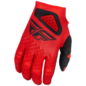 FLY Racing Kinetic 2025 Centre Gloves - Red - Black