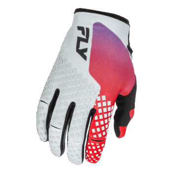 FLY Racing Kinetic 2026 Gloves - Grey - Red - Purple - Black