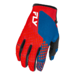 FLY Racing Kinetic 2026 Gloves - Red - White - Blue