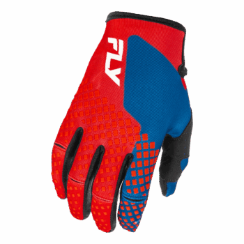 FLY Racing Kinetic 2026 Gloves - Red - White - Blue