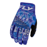 FLY Racing Kinetic 2027 Blur Gloves - Blue - Navy