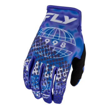 FLY Racing Kinetic 2027 Blur Gloves - Blue - Navy