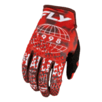 FLY Racing Kinetic 2027 Blur Gloves - Red - Maroon