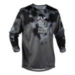 FLY Racing Kinetic 2027 Blur Jersey - Black - Grey - Front