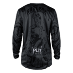 FLY Racing Kinetic 2027 Dark Series Jersey - Grey - Black - Back