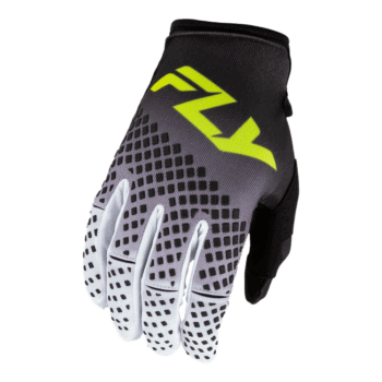FLY Racing Kinetic 2027 Fade Gloves - Black - White - Hi Vis