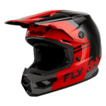 FLY Racing Kinetic DBK 2027 Helmet - Black Red Grey