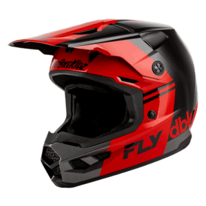 FLY Racing Kinetic DBK 2027 Helmet - Black Red Grey