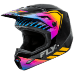 FLY Racing Kinetic Menace Helmet - Black - Sunrise