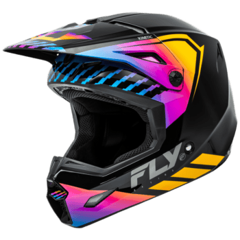 FLY Racing Kinetic Menace Helmet - Black - Sunrise