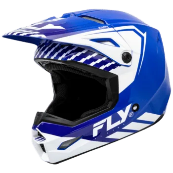 FLY Racing Kinetic Menace Helmet - Blue - White
