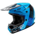 FLY Racing Kinetic Rally Helmet - Blue - Black - White