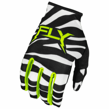 FLY Racing Lite 2024 Gloves - Black - White - Neon Green