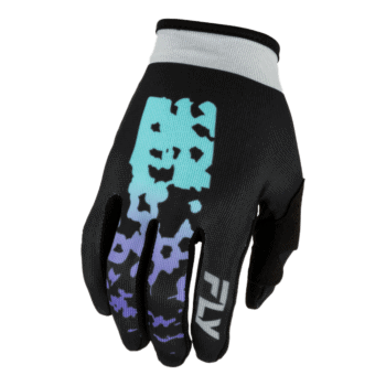 FLY Racing Lite 2027 Flake Gloves - Black - Grey - Multicolour