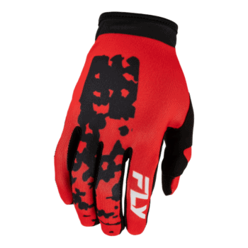 FLY Racing Lite 2027 Flake Gloves - Red - Black