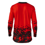 FLY Racing Lite 2027 Flake Jersey - Red - Grey - Black - Back