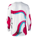 FLY Racing Lite 2027 Vibe Jersey - White Pink Blue - Back